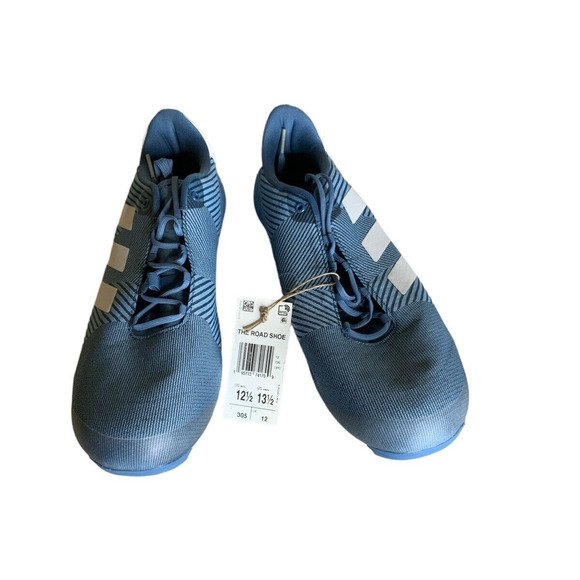Adidas The Road Cycling Shoes Altered Blue Size US Men 12.5 US Women 13.5 NEW - Picture 8 of 11